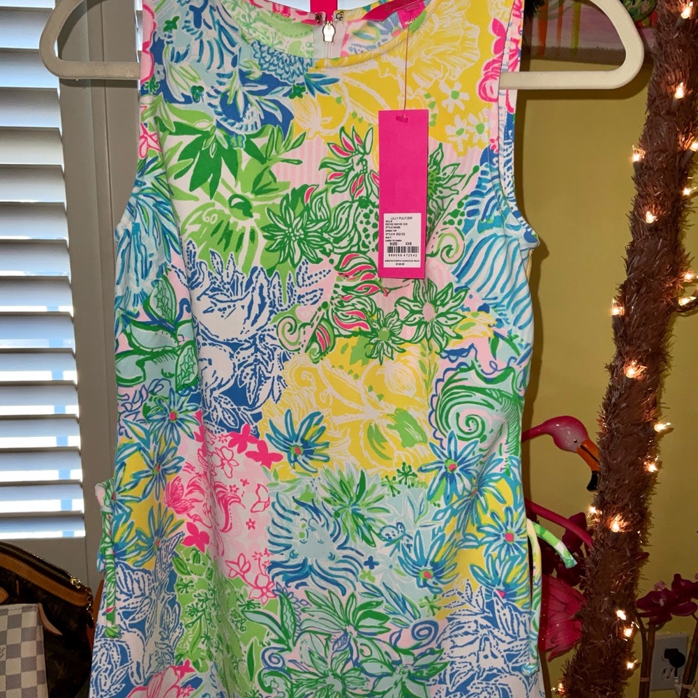 Lilly Pulitzer NEW W/TAGS Donna Top Multi Cheek to Cheek - Picture 15 of 16